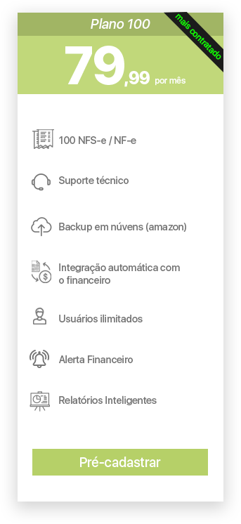 plano 100 de nota fiscal